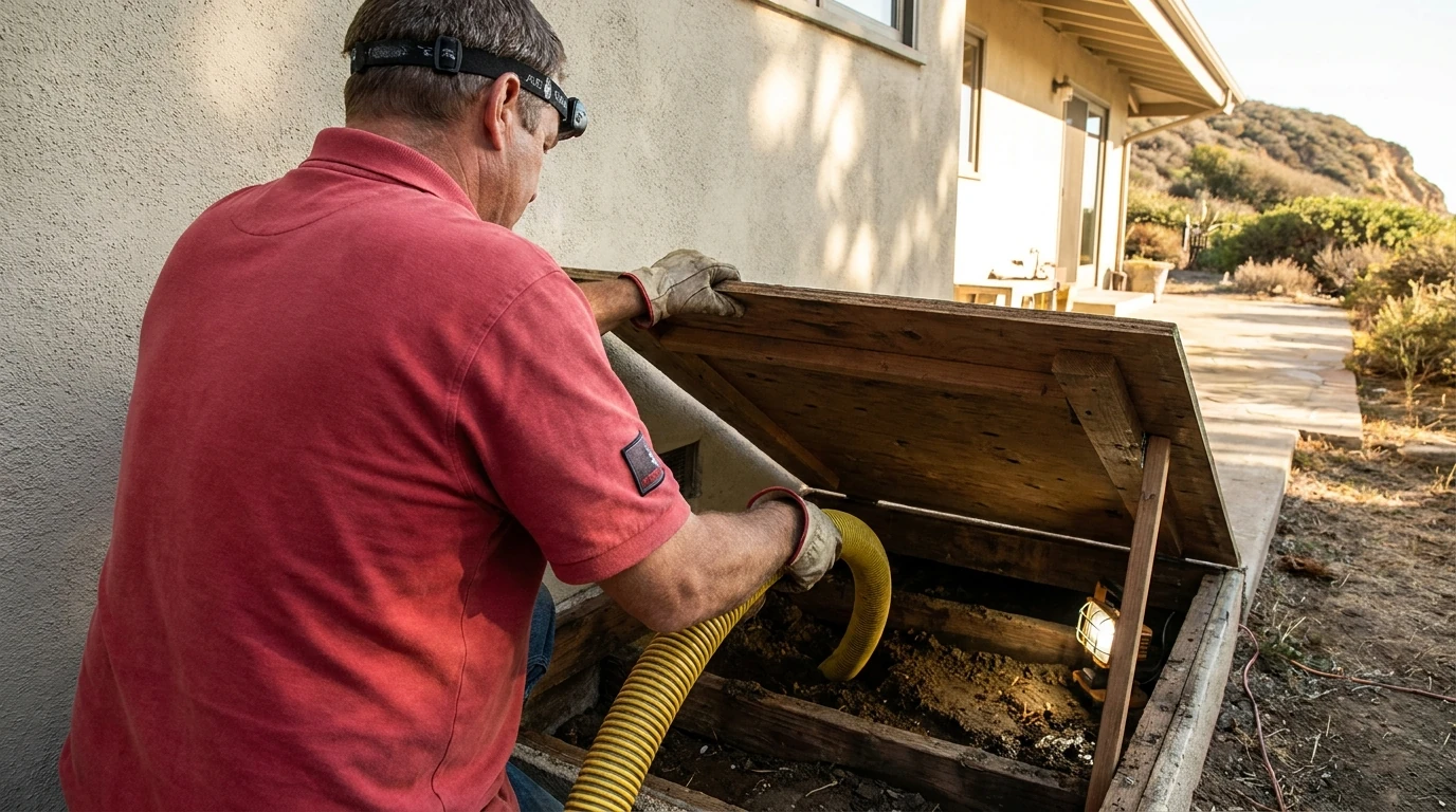 Who to Call for a Flooded Crawl Space in Ventura, CA